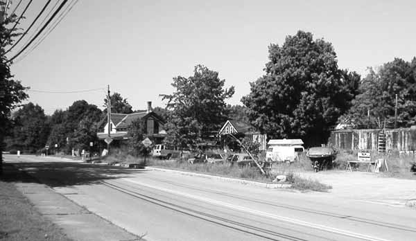Looking northwest