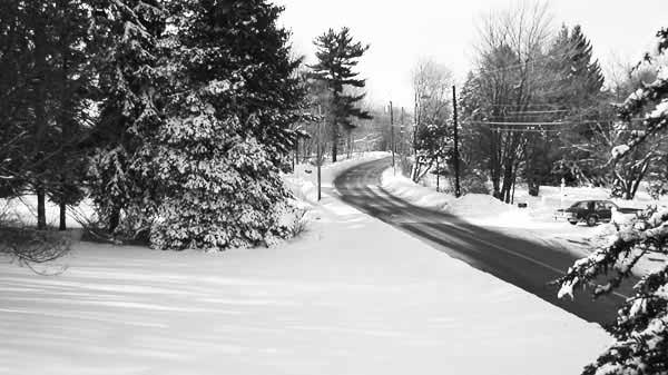 Looking away from Newtown