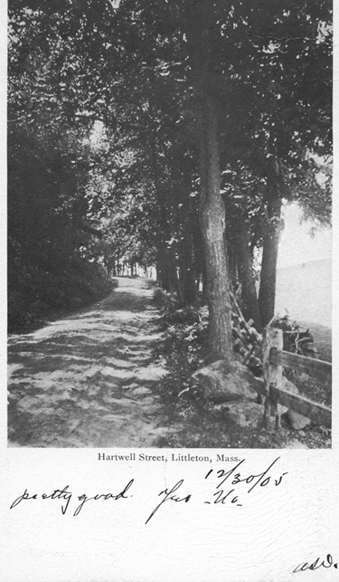 Hartwell Avenue Postcard